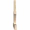Ekena Millwork Richland Rough Sawn Timber Gable Bracket, Douglas Fir, 84"W x 28"H x 2"D x 4"F, 8/12 Pitch GBW084X28X0204RIC00RDF - alternate 5
